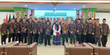 LPM Dampingi Prodi PMI Fakultas Dakwah dalam Pelaksanaan Asesmen Lapangan BAN-PT